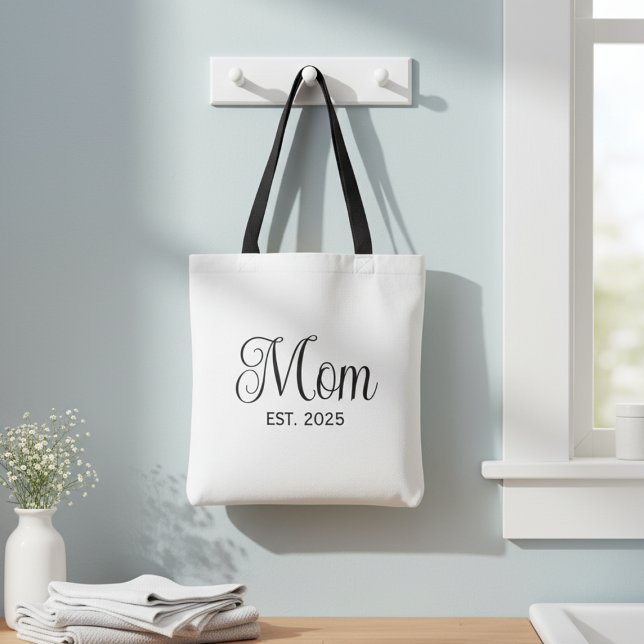 Mum Established New Mum Gift Tote Bag (Creator Uploaded)