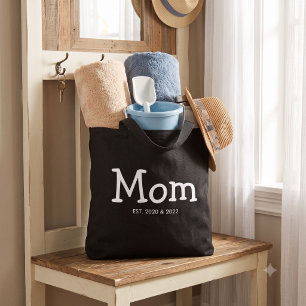 Mum Established New Mum Gift Tote Bag