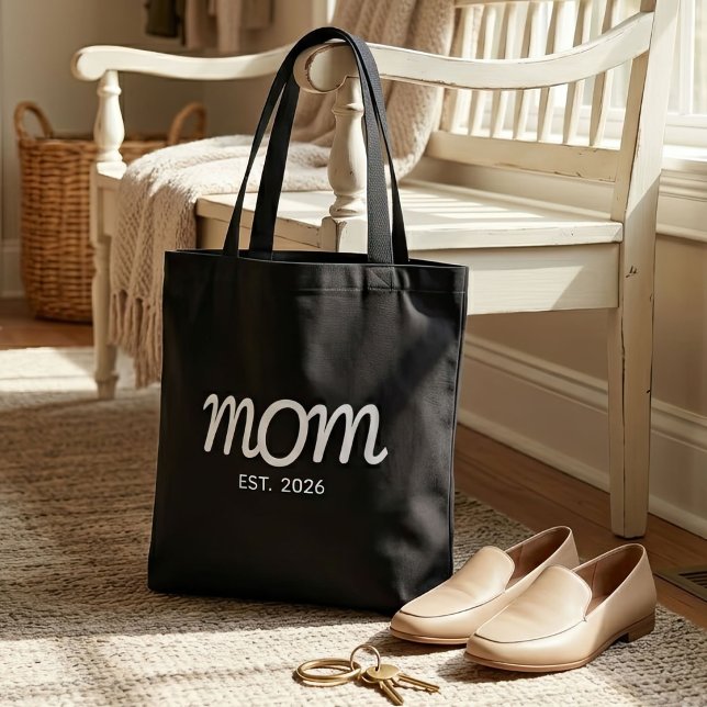 Mum Established New Mum Gift Tote Bag (Creator Uploaded)