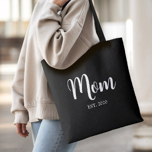 Mum Established New Mum Gift Tote Bag
