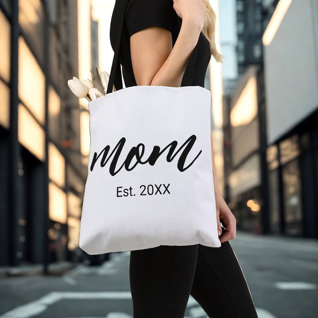 Mum Established New Mum Gift Tote Bag (Creator Uploaded)
