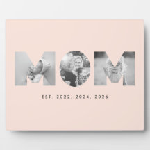Mum Established Pastel Peach Minimalist 3 Photo