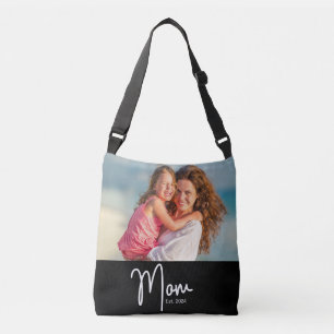Mum Established Photo Gift Crossbody Bag