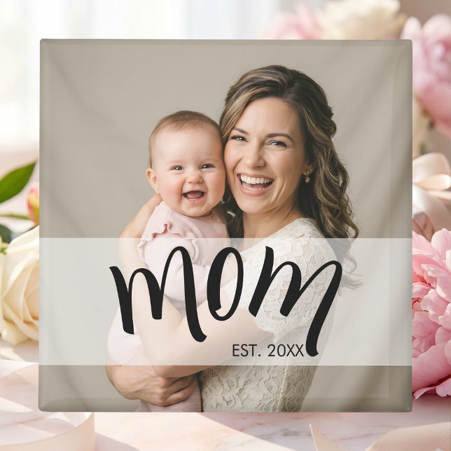 Mum Established Photo Gift for First Time Mum Magnet (Creator Uploaded)