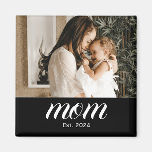 Mum Established Photo Gift Magnet