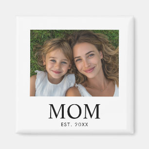 Mum Established Photo Gift Magnet