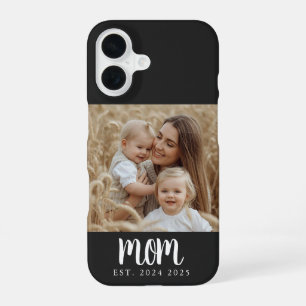 Mum Established Photo Gift Magnet iPhone 16 Case