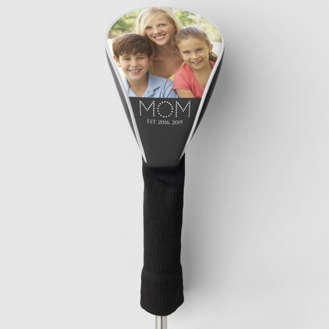 Mum Established Photo  Golf Head Cover (Front)