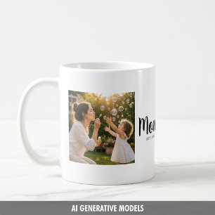 Mum Established Photo Milestone Memory Coffee Mug