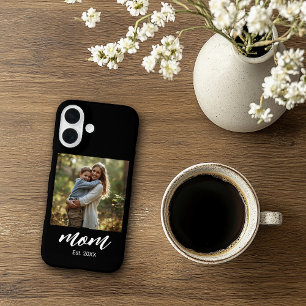 Mum Established Photo Mother's Day iPhone 16 Case