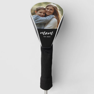 Mum Established Photo Mother's Day Golf Head Cover