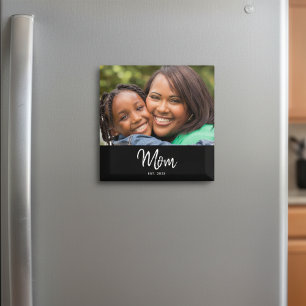  Mum Established Photo Mother's Day Magnet