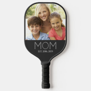 Mum Established Photo  Pickleball Paddle