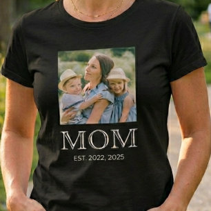 Mum Established Photo T-Shirt