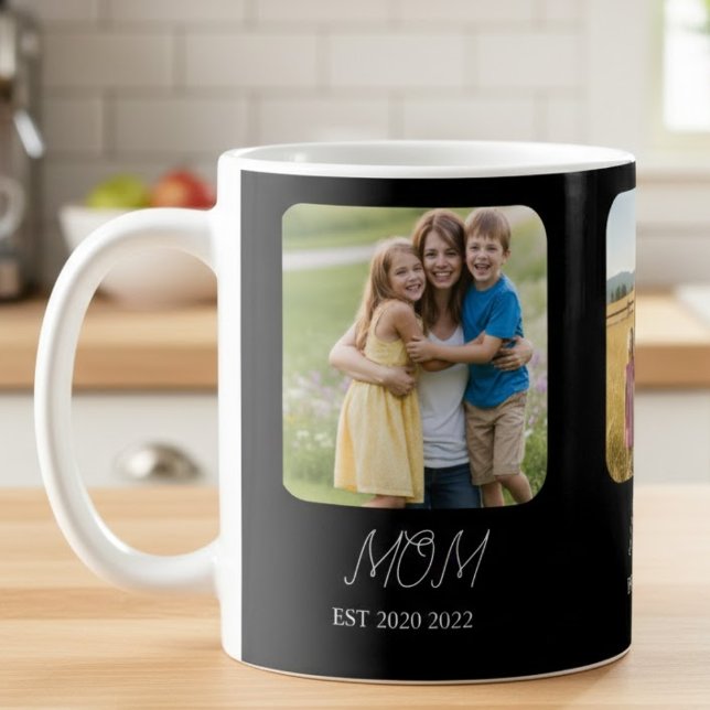 Mum Established Script 3 Photo   Coffee Mug (Creator Uploaded)