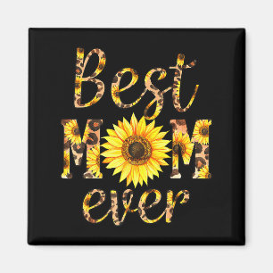 Mum ever sunflower magnet