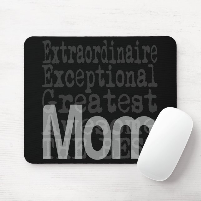 Mum Extraordinaire Mouse Pad (With Mouse)