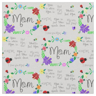 Mum Fabric