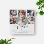 Mum Family Photo Collage Faux Wrapped Canvas Print<br><div class="desc">Get this CUSTOMIZABLE photo collage with EDITABLE texts. Nice for living room display. Also an amazing GIFT IDEA for your dear one. Order Now and visit DP7's more collections and stores.</div>