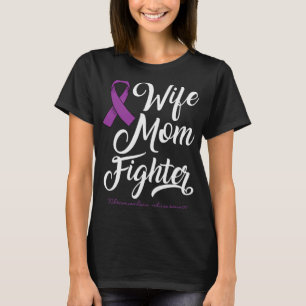 Mum Fibromyalgia Awareness Survivor Women Girl T-Shirt