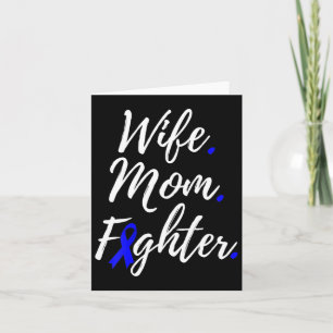 Mum Fighter Alopecia Areata Awareness Card