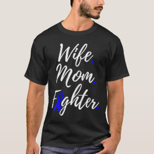 Mum Fighter Alopecia Areata Awareness T-Shirt