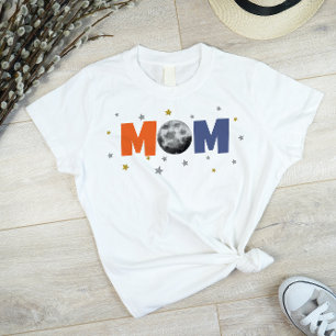 Mum First Trip Around the Sun Space 1st Birthday T-Shirt
