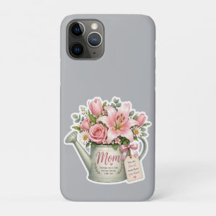 Mum Flower Watering Can iPhone 11 Pro Case