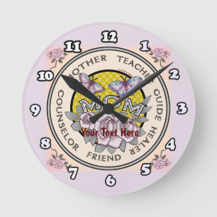 Mum Friend  Clock
