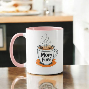 Mum Fuel   Coffee Moms Gift   Funny Mother's Day Mug