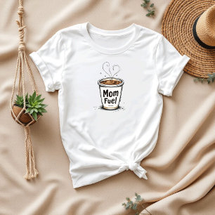 Mum Fuel Cute & Cosy Everyday Mum Life T-Shirt