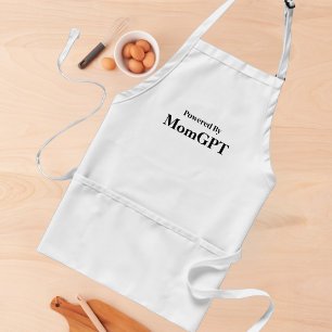 Mum Funny Birthday - Powered By MomGPT - Ai Joke Standard Apron