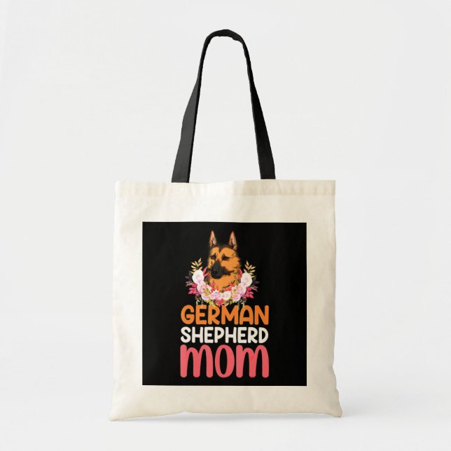 Mum German Shepard Shepherd Dog Tote Bag (Front)