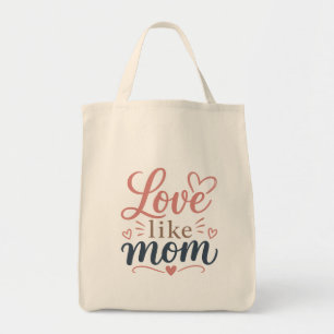 Mum Gift Tote Bag Love Like Mum Mothers Day