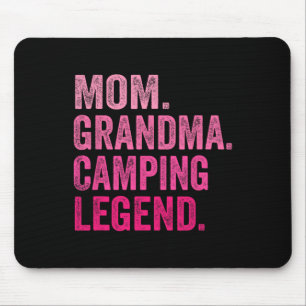 Mum Grandma Camping Legend Funny Camper Mum  Mouse Pad