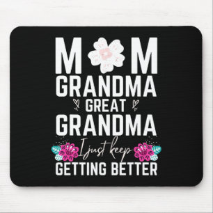 Mum Grandma Great-grandma Christmas Gifts Birthday Mouse Pad
