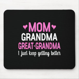 Mum grandma great grandma cute women mum mothers mouse pad