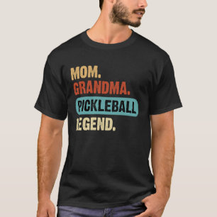 Mum Grandma Pickleball Legend Retro Vintage Mother T-Shirt