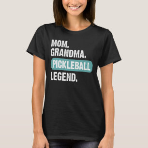 Mum Grandma Pickleball Legend Retro Vintage Mother T-Shirt