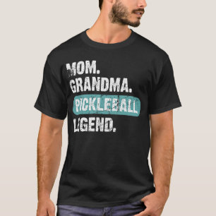 Mum Grandma Pickleball Legend Retro Vintage Mother T-Shirt