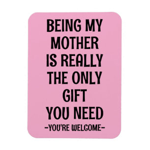 Mum & Grandma, Sweet Mother's Day Card Gift Idea Magnet