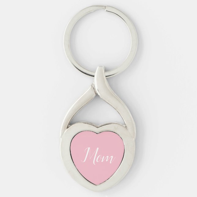 Mum Heart Key Chain (Front)