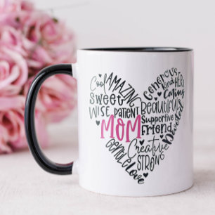 Mum Heart  Mother's Day Mug