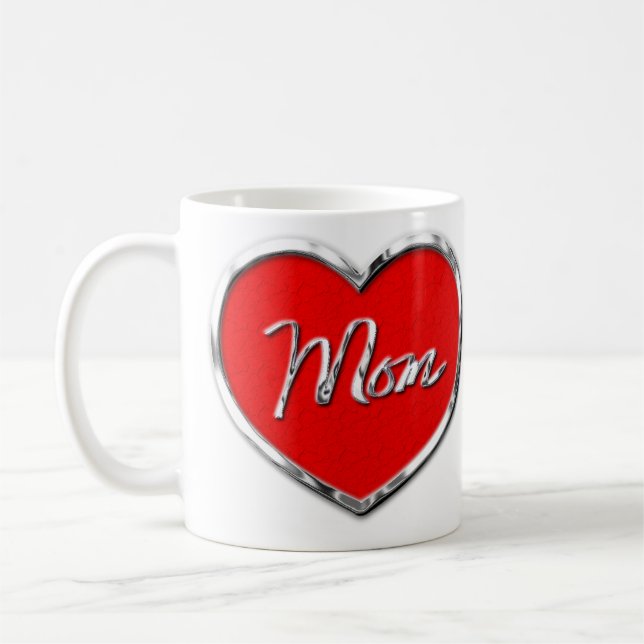 Mum Heart Mug (Left)