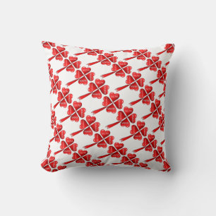 Mum Hearts Clovers Cushion