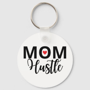 Mum hustle, Red heart gifts Key Ring