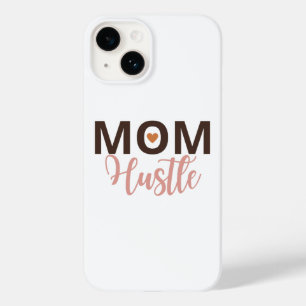 Mum hustle with heart Case-Mate iPhone 14 case