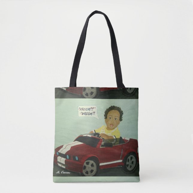 "Mum!" "I Am Ready To Roll!" Tote Bag (Front)