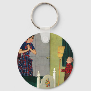 Mum, I Cleaned My Room! Key Ring