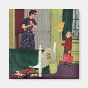 Mum, I Cleaned My Room! Magnet